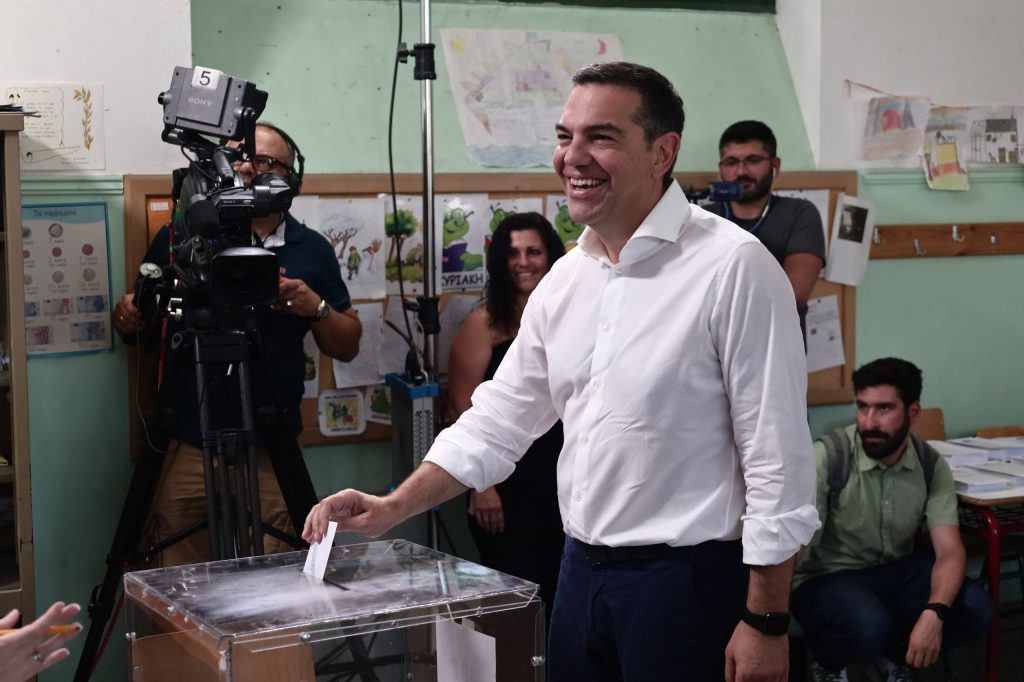 Εκλογές 2023: Ψήφισε ο Αλέξης Τσίπρας – «Ισχυρός ΣΥΡΙΖΑ σήμερα για ισχυρή κοινωνία και υγιή Δημοκρατία αύριο»