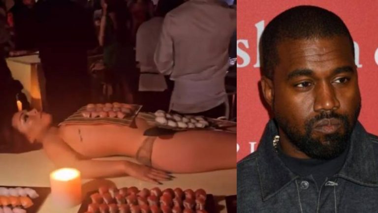 Κάνιε Γουέστ: Γιόρτασε τα γενέθλιά του σερβίροντας σούσι πάνω σε γυμνές γυναίκες