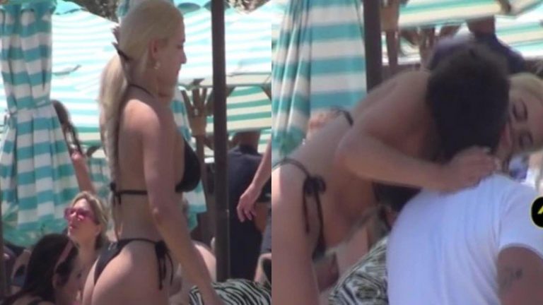 «Κόλαση» στη Μύκονο η Ιωάννα Τούνη: Τα καυτά φιλιά με τον Δημήτρη Αλεξάνδρου