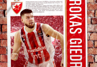 Ενισχύεται ο Ερυθρός Αστέρας – Ανακοίνωσε τον Γκιεντράιτις (pic)