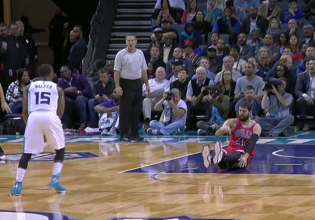 Όταν ο Κέμπα Γουόκερ «ξάπλωνε» στο παρκέ τον Μίροτιτς (vid)