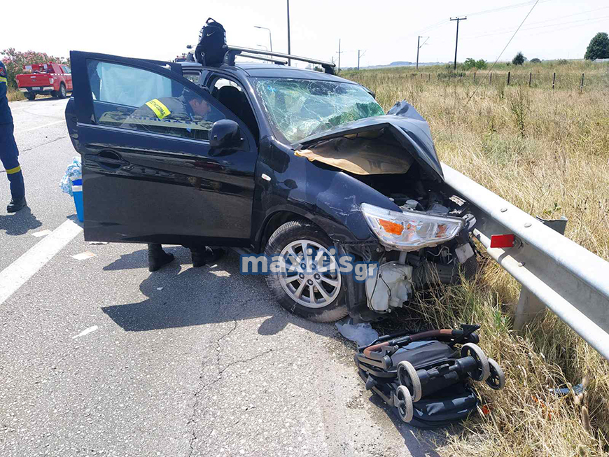 Κιλκίς: Τροχαίο ατύχημα με τρεις τραυματίες – Κλειστή η Εθνική Οδός Θεσσαλονίκης – Ευζώνων