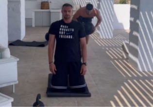 Ο Μιλουτίνοφ «λιώνει» και στις διακοπές (vids)