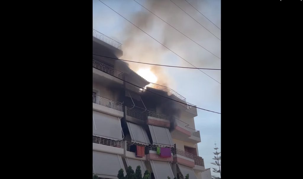 Πάτρα: Φωτιά σε διαμέρισμα λόγω βλάβης στο κλιματιστικό