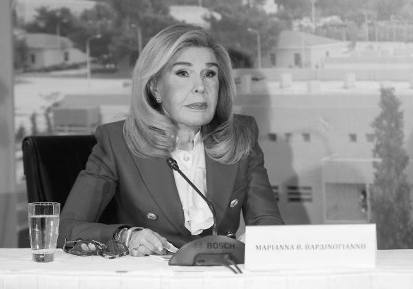 Το αντίο του Βαγγέλη Μαρινάκη στη Μαριάννα Βαρδινογιάννη – «Θα συνεχίσουμε το όραμα και το έργο σου»