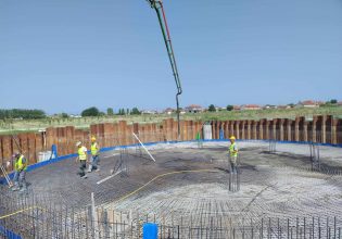 Θεμελιώθηκε υδατοδεξαμενή 2000 κυβικών στις Σέρρες