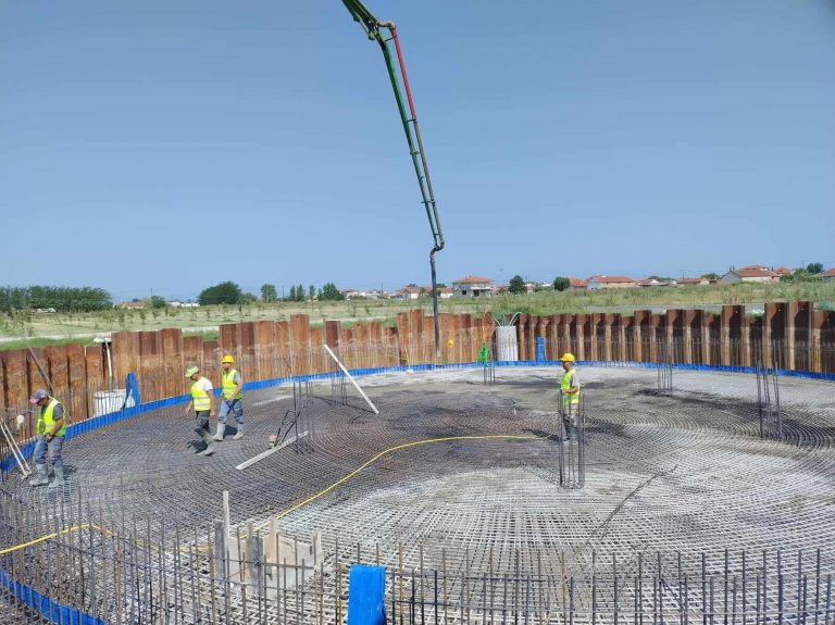 Θεμελιώθηκε υδατοδεξαμενή 2000 κυβικών στις Σέρρες