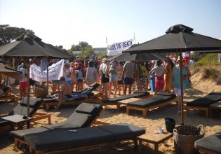 Παραλίες: Πολίτες ενάντια στον «ιμπεριαλισμό» της ξαπλώστρας