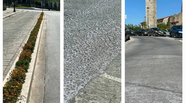 Ειδική άσφαλτος μείωσε την θερμοκρασία του οδοστρώματος στο Δήμο Αρταίων