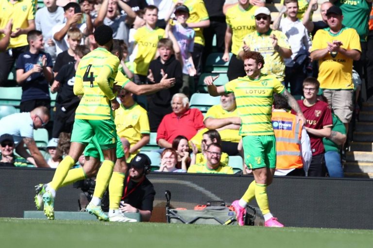 Ο Σάρτζεντ από κοντά το 2-0 για τη Νόριτς