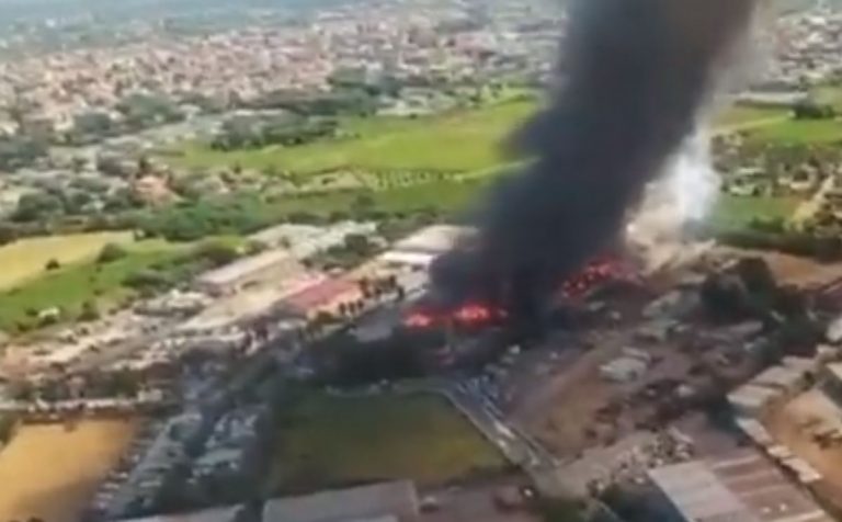Φωτιά σε αεροδρόμιο της Ρώμης – Καθυστερήσεις πτήσεων