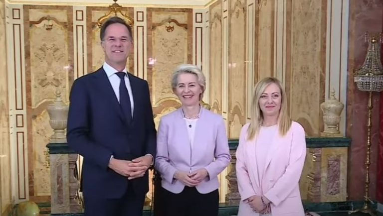 Στην Τυνησία για δεύτερη φορά Μελόνι, φον ντερ Λάιεν και Ρούτε