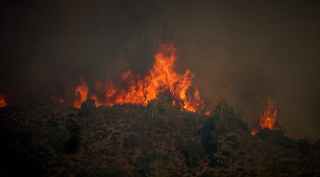 Φωτιά: Νέος ολονύχτιος, πύρινος εφιάλτης σε Ρόδο και Κάρυστο – Αγνοείται κτηνοτρόφος – Αναζωπυρώσεις στην Κέρκυρα