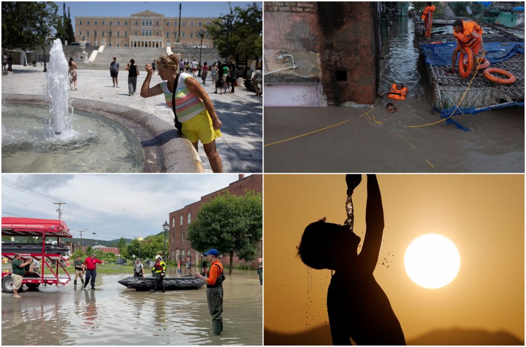 Κλιματική αλλαγή: Ο πλανήτης στο χείλος του γκρεμού – Πλημμύρες, φωτιές και φονικοί καύσωνες