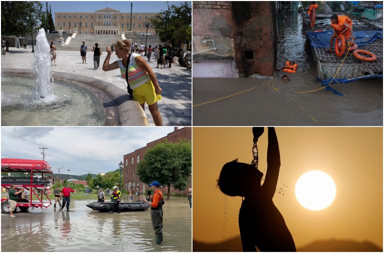 Κλιματική αλλαγή: Ο πλανήτης στο χείλος του γκρεμού – Πλημμύρες, φωτιές και φονικοί καύσωνες