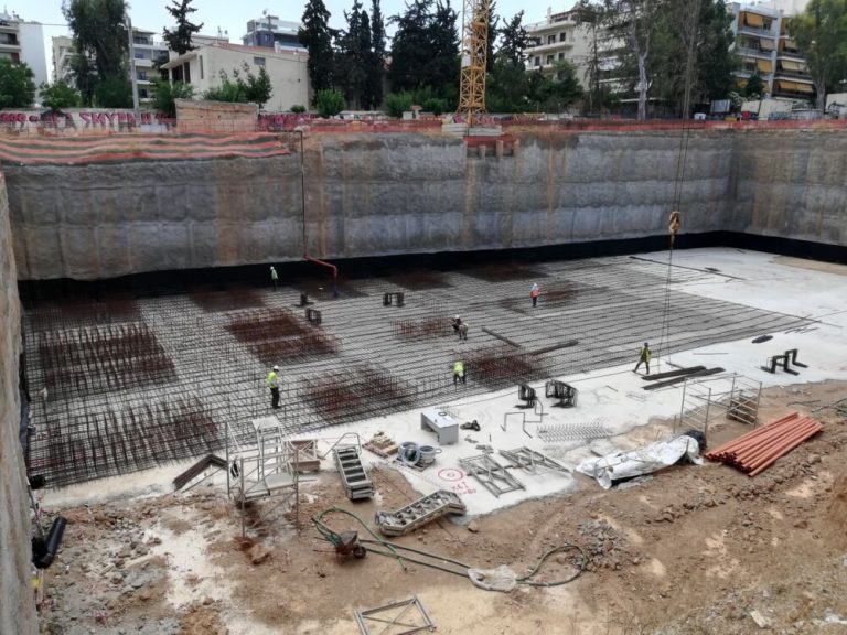 Σε εξέλιξη η κατασκευή του νέου αθλητικού Κέντρου της Νέας Σμύρνης