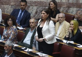 Παρέμβαση Κωνσταντοπούλου στην ψηφοφορία για την εκλογή προέδρου της Βουλής