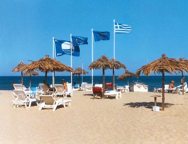 Σε 11 παραλίες στη Δ. Λέσβου κυματίζει η Γαλάζια Σημαία