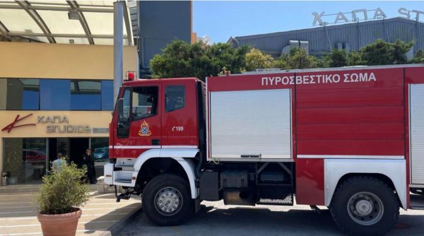 Λήξη συναγερμού στο στούντιο Κάπα – Δεν βρέθηκε βόμβα