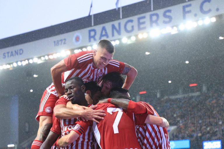 Γκολάρα Φορτούνη για το προβάδισμα του Ολυμπιακού στο «Ibrox»