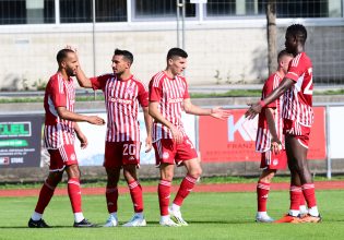 Ολυμπιακός – Σλοβάτσκο 2-1: Φουριόζοι Ελ Αραμπί και Φορτούνης, ωραίοι οι Ερυθρόλευκοι