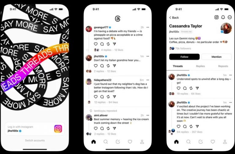 Threads: Τέθηκε σε λειτουργία το νέο μέσο κοινωνικής δικτύωσης που μοιάζει με το Twitter και το απειλεί