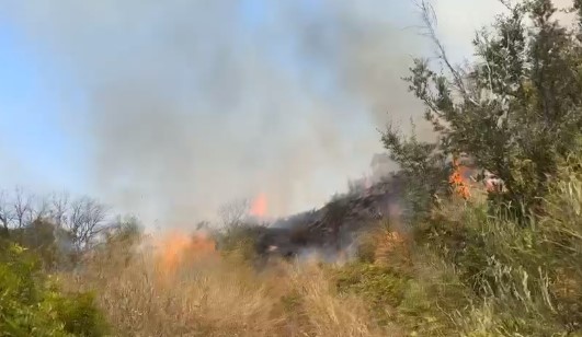 Φωτιά στην Κεφαλονιά: Νέα εστία πυρκαγιάς - Επιχειρούν εναέρια μέσα