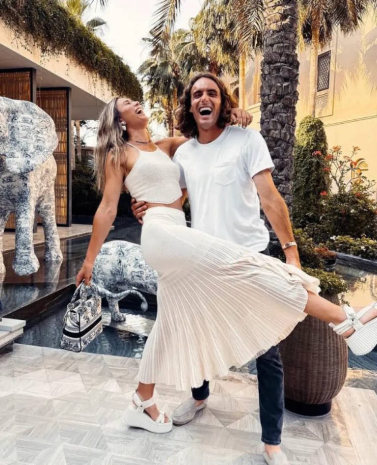 Στέφανος Τσιτσιπάς: Με την αγαπημένη του Πάουλα στα ελληνικά νησιά