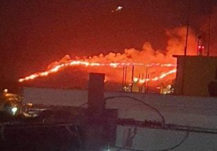 Εύβοια: Μεγάλη η φωτιά στο Αλιβέρι μαίνεται σε δύσβαστο σημείο – Ενισχύονται οι πυροσβεστικές δυνάμεις