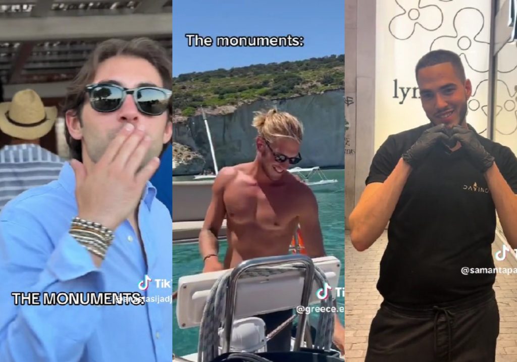 TikTok: Ξετρελαμένες με τους Έλληνες οι τουρίστριες – Viral τα βίντεό τους