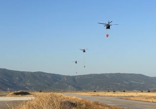 Φωτιά στη Μαγνησία: Τρία αμερικάνικα Blackhawk συνέδραμαν – Οι ελληνικές ευχαριστίες