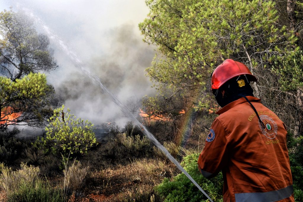 Φωτιά στο Κομπότι Άρτας – Κινητοποιήθηκαν και εναέρια μέσα