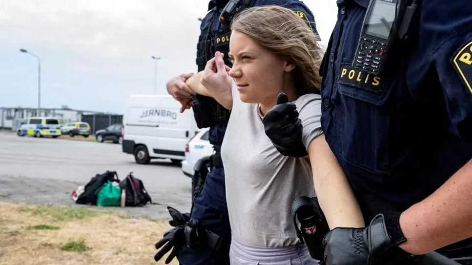 Γκρέτα Τούνμπεργκ: Καταδικάστηκε για ανυπακοή στην αστυνομία σε διαδήλωση για το κλίμα