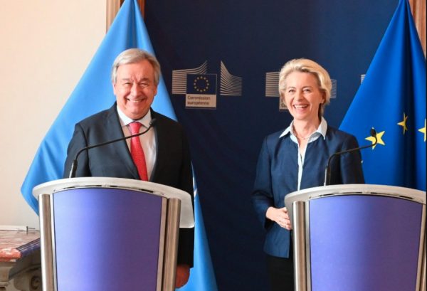 Ουκρανία: Η συμφωνία για τα σιτηρά στο επίκεντρο των συνομιλιών ΕΕ – ΟΗΕ