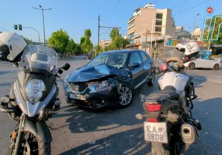 Σύγκρουση τρένου με ΙΧ στην Ιερά Οδό