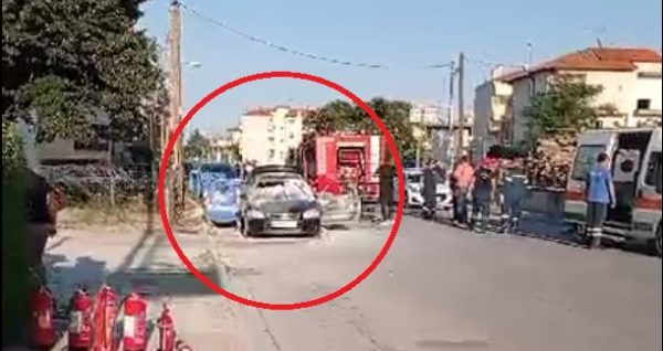 Κατερίνη: Φρικτός θάνατος οδηγού – Απανθρακώθηκε μέσα στο αυτοκίνητο