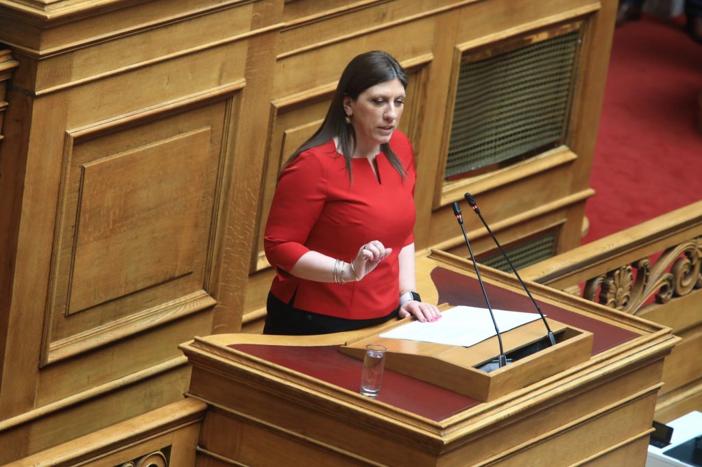 Κωνσταντοπούλου: Δείγμα αλαζονείας η απουσία της ΚΟ της ΝΔ από τη Βουλή