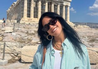 Dua Lipa: Από τη Σίφνο στην Αθήνα – Οι φωτογραφίες με φόντο την Ακρόπολη
