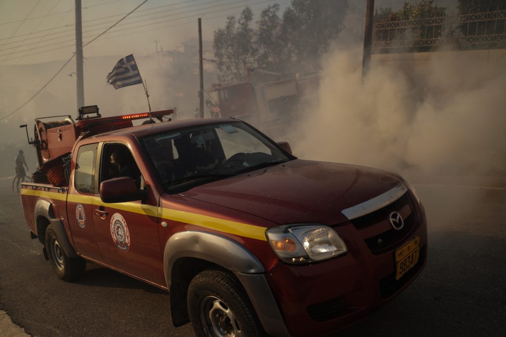 Φωτιά τώρα στην Τανάγρα