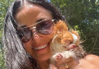 Ντέμι Μουρ: Με απίστευτη σιλουέτα και καλή διάθεση