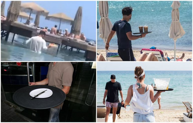 «Ξαπλώστρες» εργοδοτικής ασυδοσίας: Χωρίς άδεια, ρεπό και ασφάλεια – «Φάτε τα αποφάγια των πελατών»