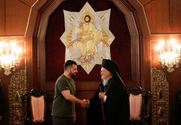 Ζελένσκι – Βαρθολομαίος: Στο Φανάρι ο Ουκρανός πρόεδρος – Συναντήθηκε με τον Οικουμενικό Πατριάρχη