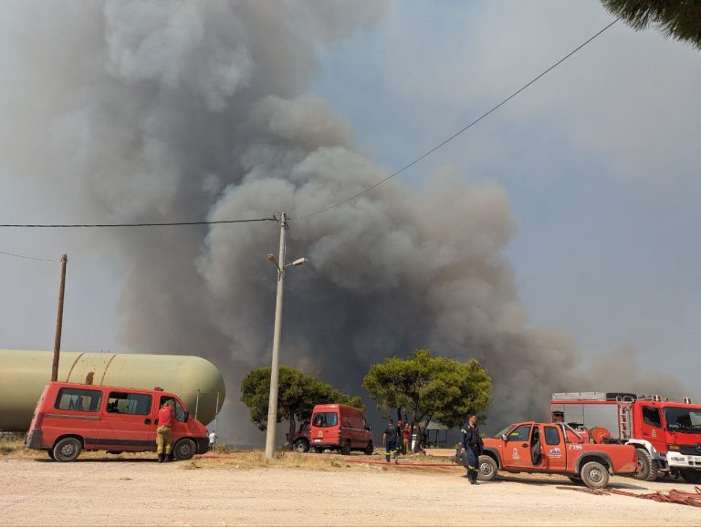 Φωτιές: Πυροσβέστης έπαθε έμφραγμα ενώ επιχειρούσε στις φωτιές