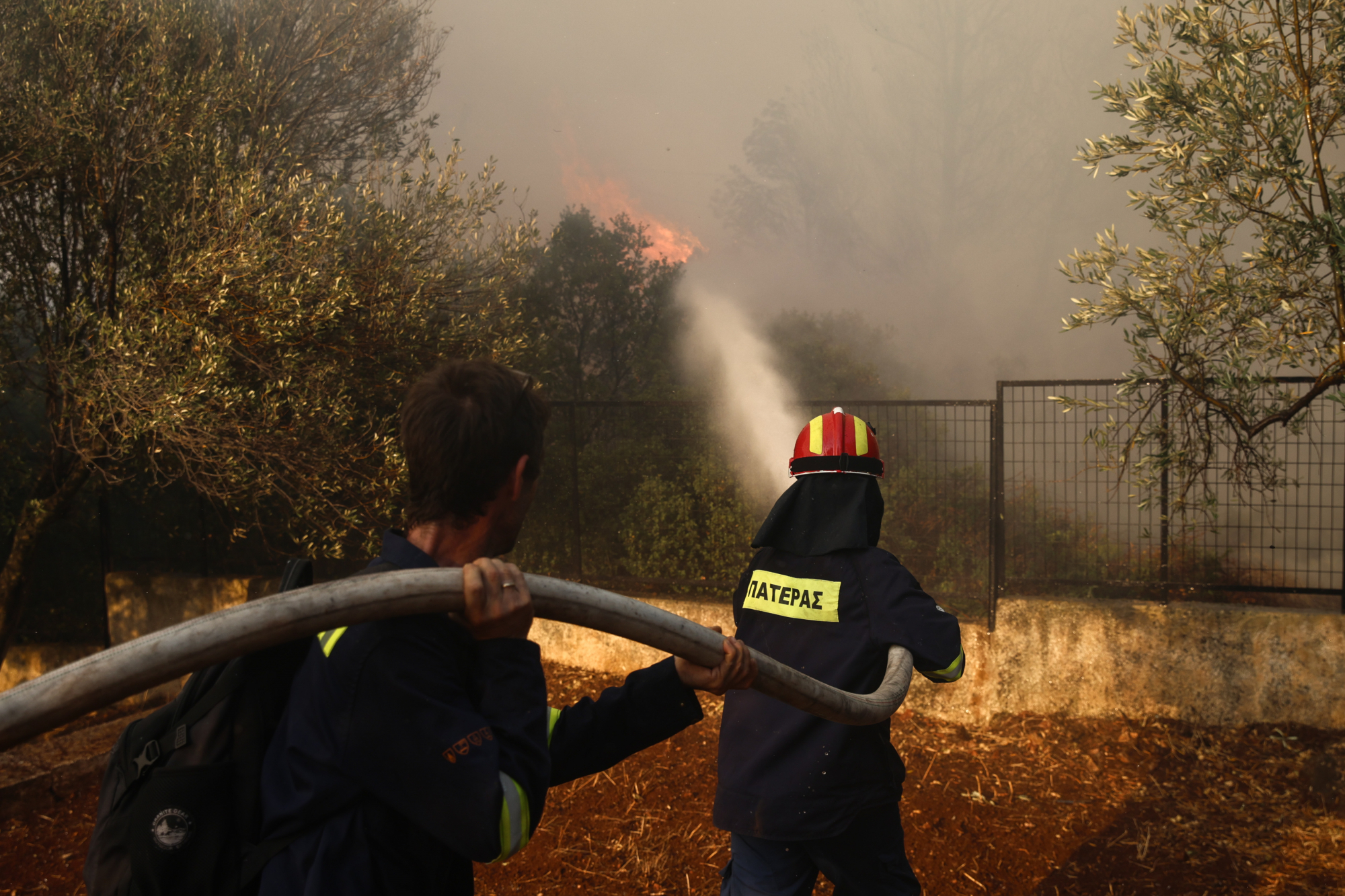 Φωτιά ξέσπασε σε αλσύλλιο στη Λέσβο - Στο σημείο ισχυρές δυνάμεις της Πυροσβεστικής