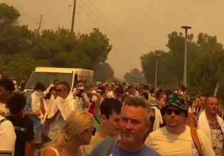 Ρόδος: Συγκλονιστικό βίντεο από την εκκένωση στο Κιοτάρι