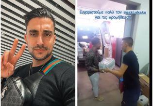 Φωτιά στη Μάνδρα: Ο Σάκης Κατσούλης στη μάχη ανακούφισης των πυρόπληκτων