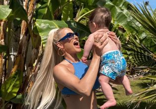 Ιωάννα Τούνη: Ο γιος της έγινε έξι μηνών και το γιόρτασε χορεύοντας