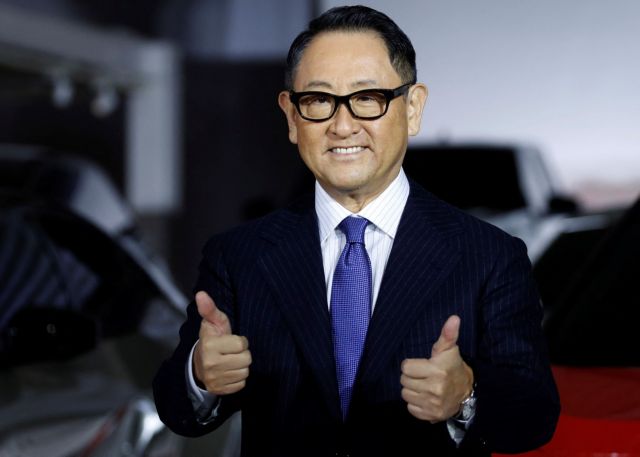 Toyota: Αύξηση 46% στις αποδοχές για τον πρόεδρο της εταιρείας