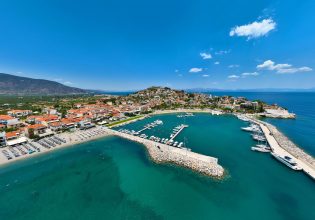 Υποβρύχιος φωτισμός για το λιμάνι του Παράλιου Άστρους