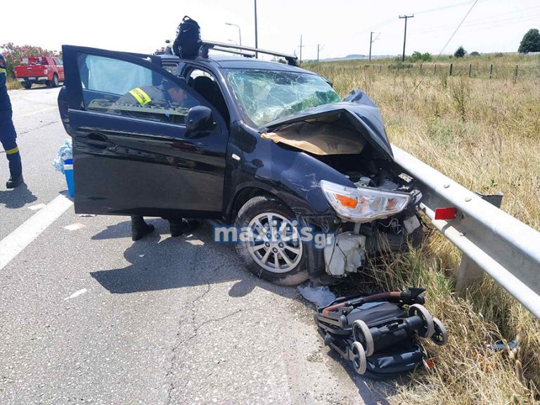 Κιλκίς: Τροχαίο ατύχημα με τρεις τραυματίες – Κλειστή η Εθνική Οδός Θεσσαλονίκης – Ευζώνων